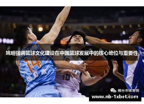 姚明强调篮球文化建设在中国篮球发展中的核心地位与重要性